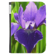 Purple Iris Kindle Cases