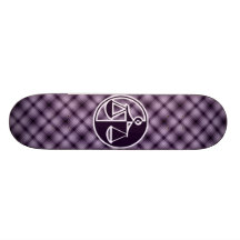 Purple Justice Scales Skate Board