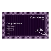Purple Kayaking Business Card