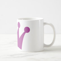 purple king crown coffee mugs