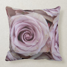 Purple La Vie en Rose pillow