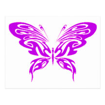 Purple Lace Post Cards