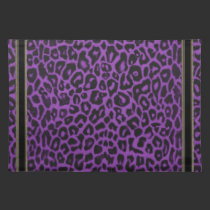 Purple Leopard Collection Placemats placemats