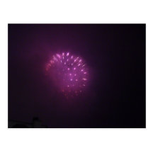 Purple Lights Postcards