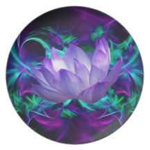 Purple lotus flower and its meaning dinner plate