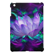 Purple lotus flower and its meaning case for the iPad mini