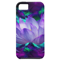 Purple lotus flower and its meaning iPhone 5 case