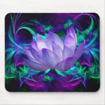 Purple lotus flower and its meaning mousepad