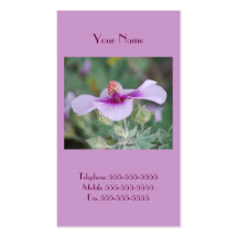 Purple Mallow Business Cards