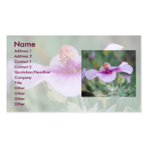 Purple Mallow Business Cards