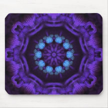 Purple Mandala Mouse Mat