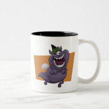 Purple Monster Mug