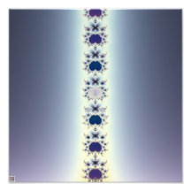 Purple Necklace Photographic Print