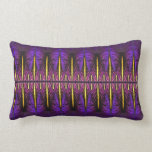 Purple Nouveau Window Throw Pillow pillows