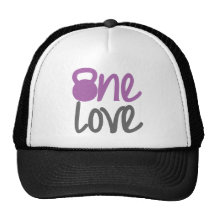 Purple "One Love" Hats