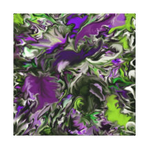 Purple Orchids  by Tawny's Uniques Canvas Print