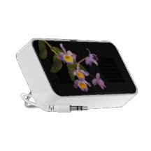 Purple Orchids iPhone Speakers