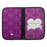 Purple Orlee Heart Folio Planner