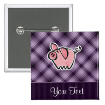 Purple Pig Pin