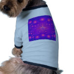 Purple & Pink Fractal Explosions: Dog T Shirt