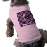Purple Pitbull Pet T Shirt