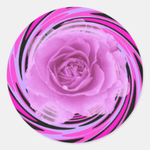 Purple Rose Sticker