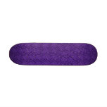 purple sequin effect skateboard