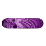 PURPLE SKULL SKATE BOARD DECKS