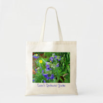 Purple Spiderwort Flora Garden Bag bags