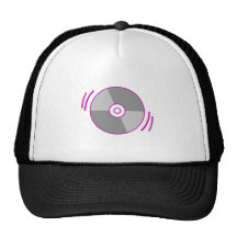 Purple Spinning CD Hat