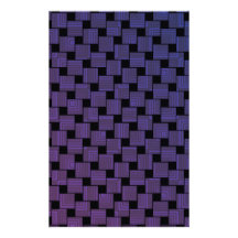 Purple Square Pattern Stationery