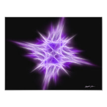 Purple Star 1 Art Photo