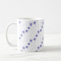 Purple Star Pattern mugs
