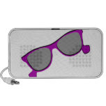 Purple Sunglasses PC Speakers