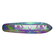 Purple Sunset Skate Decks
