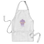 Purple Swirl Sprinkle Cupcake Apron