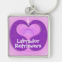 Purple Teardrop Heart Keychains