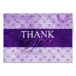 Purple Thank You Cards cards