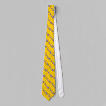 Purple Trumpet Chains on Gold ties