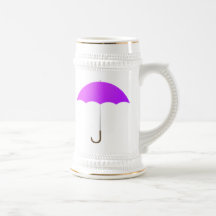 Purple Umbrella Mugs