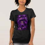 Purple Vintage Delphinium T-shirt