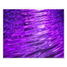 Purple Water Art Photo