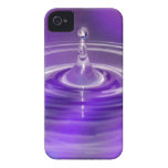 Purple Water Drop Case-Mate iPhone 4 Case