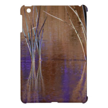Purple waterscape iPad mini covers