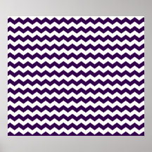 Purple white chevrons print