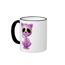 Purple Zombie Sugar Kitten Mugs