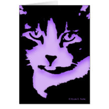 PurplePug Blank Card