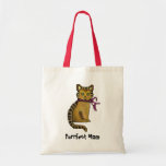 Purrfect Mum Canvas Tote Tote Bag
