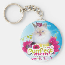Purrfect Mum Key chain