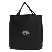 Purse and Boa embroidered bags